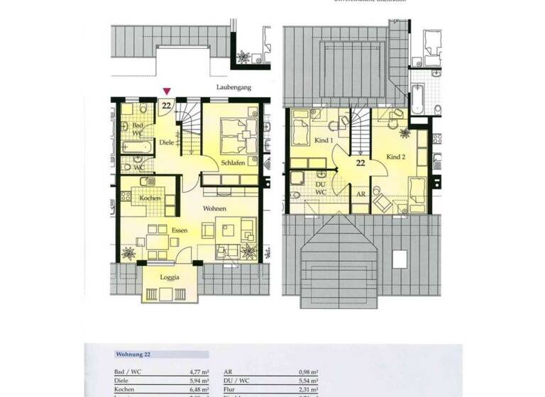 Maisonette zum Kauf 399.000 € 4 Zimmer 90 m² 2. Geschoss Buch Meckenbeuren 88074