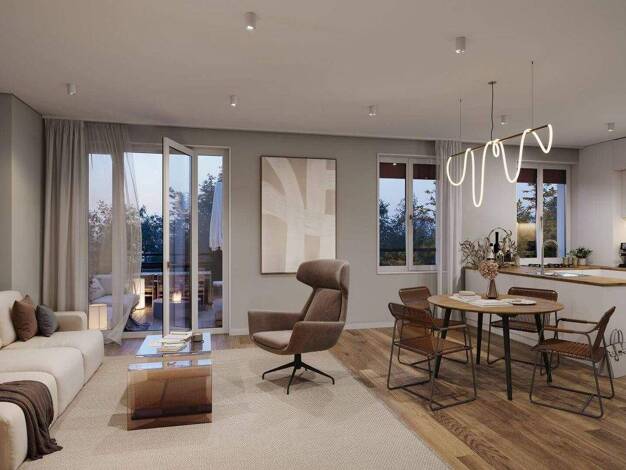 Wohnung zum Kauf - Neubau provisionsfrei 567.000 € 4 Zimmer 93,3 m² 1. Geschoss frei ab 30.11.2026 Zwieseler Straße 164 Karlshorst Berlin 10318