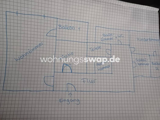 Studio zur Miete Tauschwohnung 600 € 3 Zimmer 80 m² 7. Geschoss Märkisches Viertel Berlin 13439