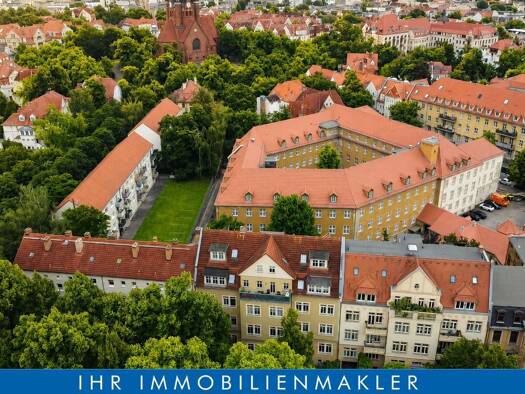 Wohnung zum Kauf 187.497 € 3 Zimmer 72,8 m² 1. Geschoss Herweghstraße 94 Paulusviertel Nord 06114