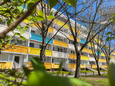 Wohnung zur Miete 412 € 3 Zimmer 71 m² 3. Geschoss Salutstraße 27 Eckersbach Zwickau 08066