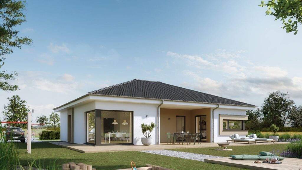 Bungalow zum Kauf 455.050 € 4,5 Zimmer 101 m² 1.010 m² Grundstück Hainstadt Buchen (Odenwald) 74722