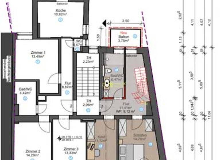 Maisonette zum Kauf provisionsfrei 515.000 € 3 Zimmer 140 m²<br/>Wohnfläche 3.<br/>Geschoss Niederdorla Achaffenburg 63739