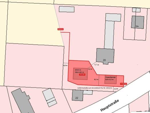 Grundstück zum Kauf 588.800 € 512 m² Grundstück Hauptstraße 20 Goldach Hallbergmoos 85399