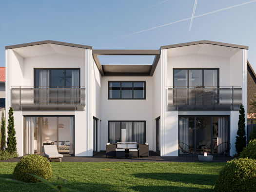 Villa zum Kauf - Erstbezug provisionsfrei 1.375.000 € 7 Zimmer 300 m² 600 m² Grundstück Ketsch 68775