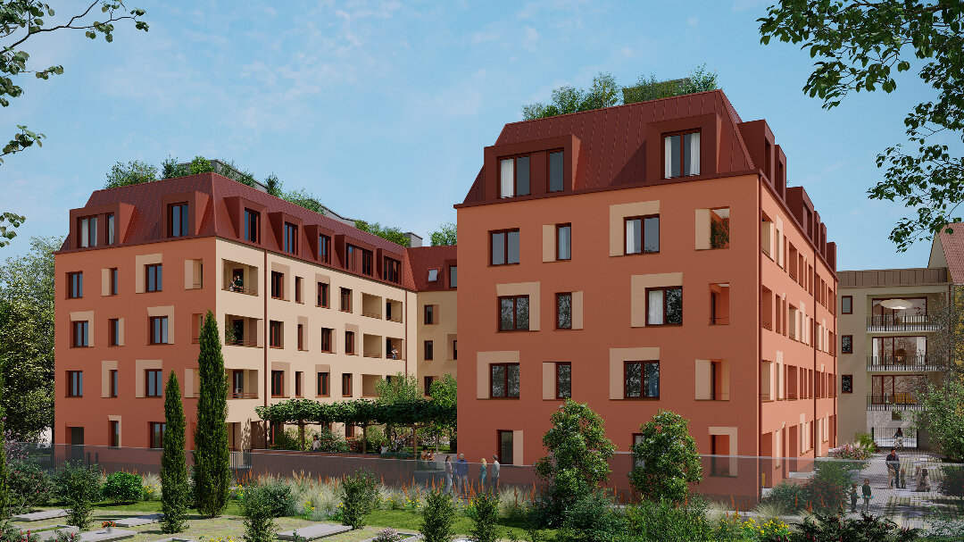 Wohnung zur Miete 1.283 € 4 Zimmer 107 m²<br/>Wohnfläche 1.<br/>Geschoss ab sofort<br/>Verfügbarkeit Sündersbühlstr. 6 St. Leonhard Nürnberg 90439