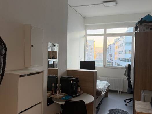 Studio zur Miete 699 € 1 Zimmer 17 m² Geschoss 3/5 frei ab 01.04.2026 Wolframstraße Nord Stuttgart 70191