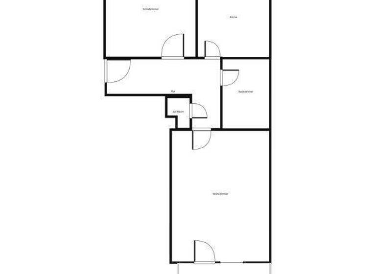 Wohnung zur Miete 763 € 2 Zimmer 61 m² 1. Geschoss frei ab 29.03.2026 Gibitzenhofstraße 88B Gibitzenhof Nürnberg 90443