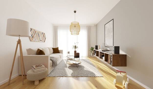 Wohnung zum Kauf - Neubau provisionsfrei 449.900 € 3 Zimmer 88,3 m² 2. Geschoss Auf dem Kolksbruch 13-17 Nordstadt 14 Hilden 40724