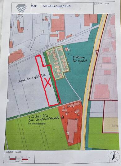 Grundstück zum Kauf provisionsfrei 123.456 € 10.843 m² Grundstück Bracht Brüggen 41379