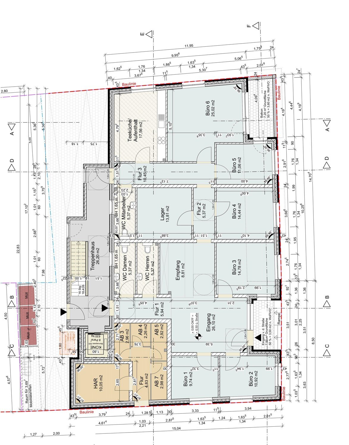 Bürofläche zum Kauf 419.000 € 7 Zimmer 198 m²<br/>Bürofläche Wahlbezirk 09 Itzehoe 25524