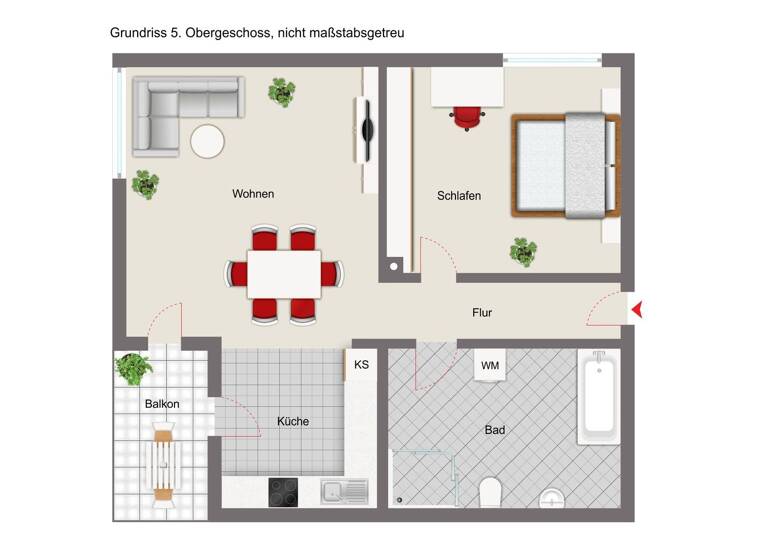 Wohnung zum Kauf 165.000 € 2 Zimmer 48 m² Heining Passau 94036