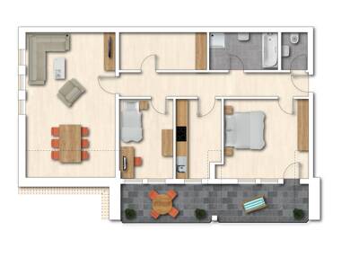Studio zum Kauf 229.000 € 3 Zimmer 103,9 m² 2. Geschoss Holzbruckweg 6 Röttenbach Röttenbach 91187