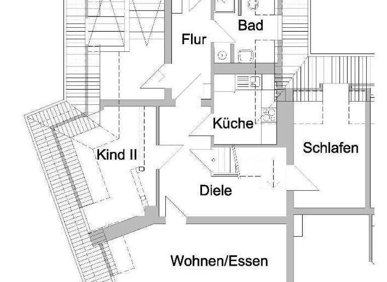 Wohnung zur Miete 675 € 4 Zimmer 91,2 m² 4. Geschoss frei ab 01.03.2026 Altenburg Altenburg , Thür 04600