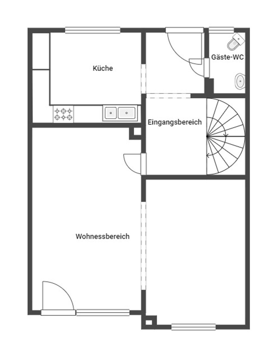 Doppelhaushälfte zum Kauf 219.000 € 4 Zimmer 97,6 m²<br/>Wohnfläche 310,3 m²<br/>Grundstück Laggenbeck Ibbenbüren 49479