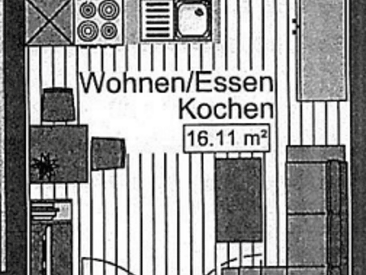 Wohnung zur Miete 380 € 1 Zimmer 26,4 m² frei ab sofort Wullenstetten Senden 89250