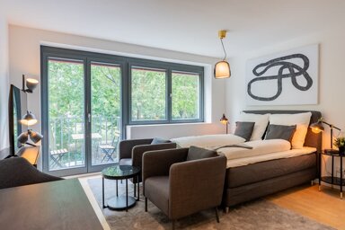 Wohnung zur Miete Wohnen auf Zeit 1.450 € 1 Zimmer 30 m² frei ab sofort Mariannenplatz Kreuzberg Berlin 10997