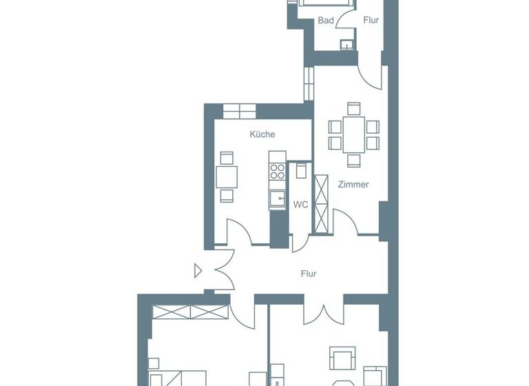 Wohnung zum Kauf 657.000 € 4 Zimmer 101,1 m² 3. Geschoss Bismarckstraße 59 Charlottenburg Berlin 10627