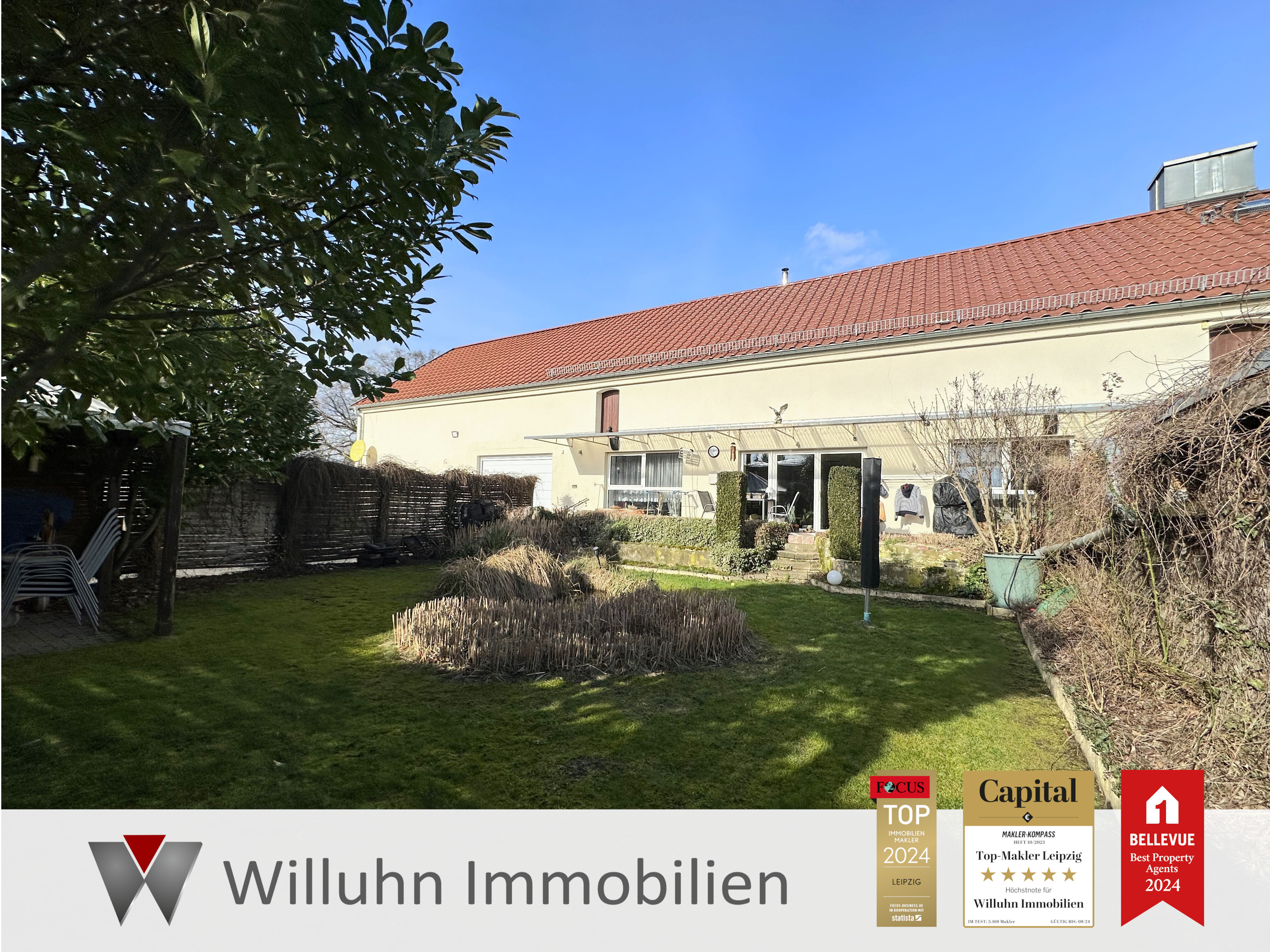 Einfamilienhaus zum Kauf 820.000 € 12 Zimmer 353 m²<br/>Wohnfläche 2.725 m²<br/>Grundstück Holzhausen Leipzig 04288