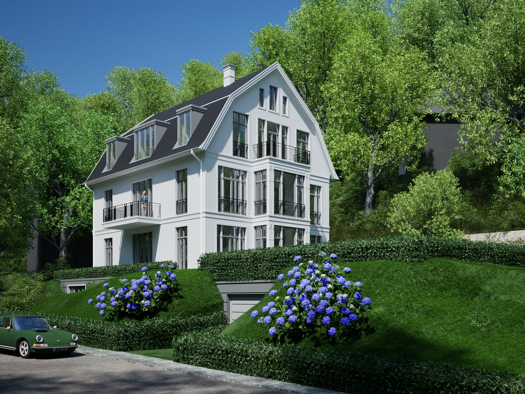 Grundstück zum Kauf 2.400.000 € 952 m² Grundstück Baugenehmigung vorhanden Falkentaler Weg 4a Blankenese Hamburg 22587