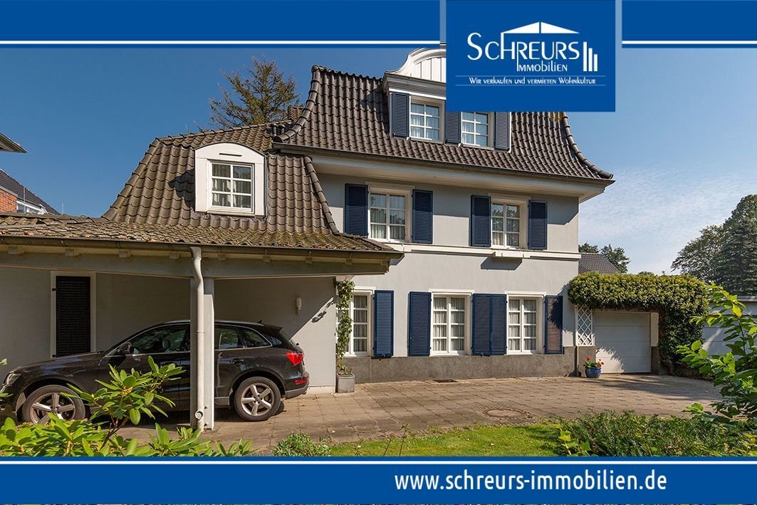 Villa zum Kauf 1.290.000 € 9 Zimmer 264 m²<br/>Wohnfläche 856 m²<br/>Grundstück Stadtwald Krefeld / Bockum (Stadtwald) 47799