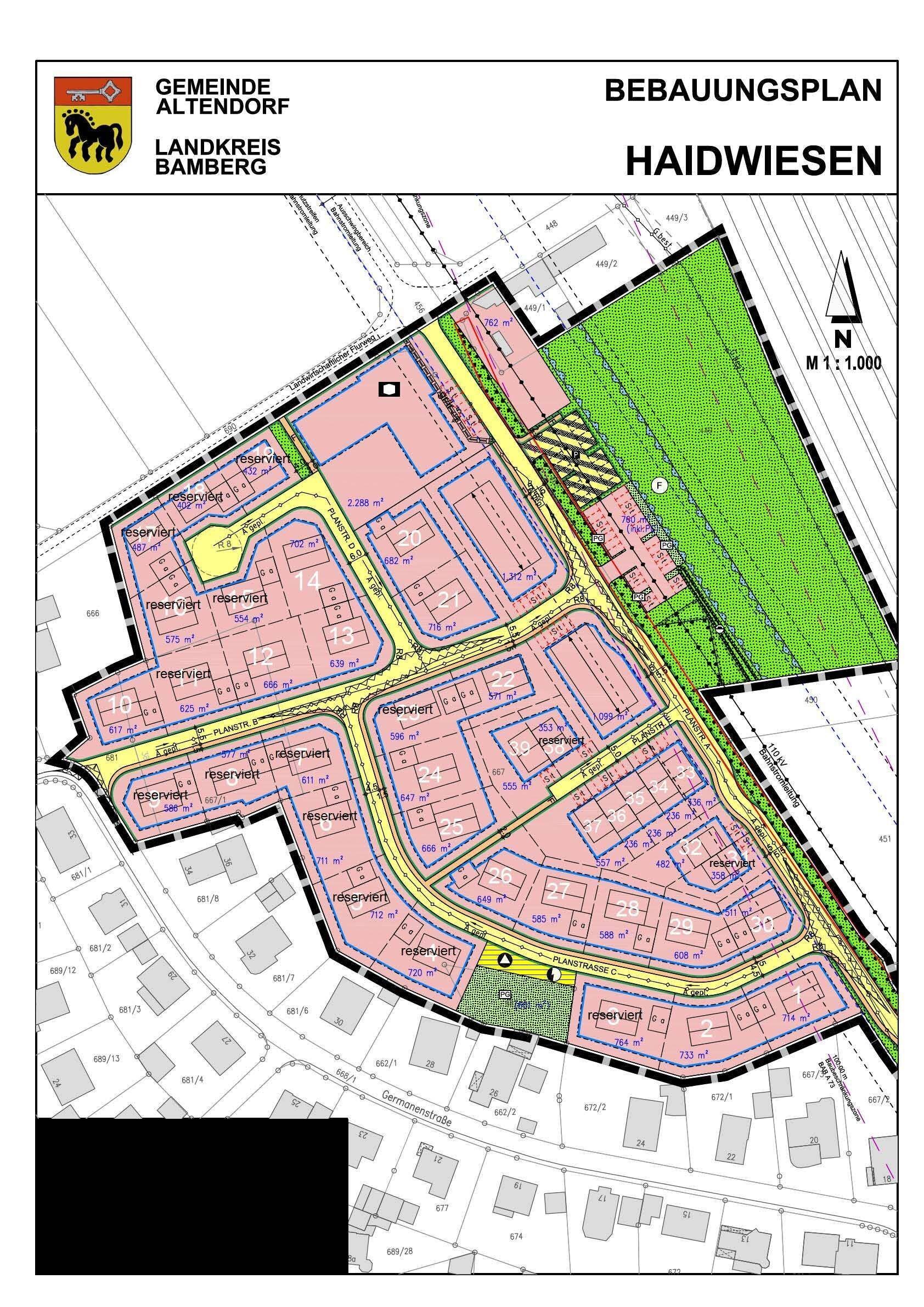 Grundstück zum Kauf provisionsfrei 500 m²<br/>Grundstück Haidwiesen Seußling Altendorf 96146