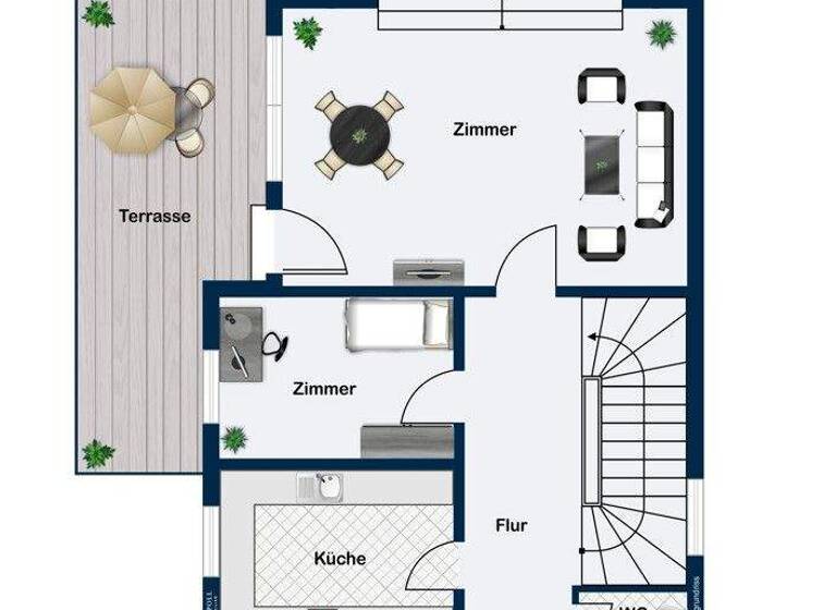 Einfamilienhaus zur Miete 2.750 € 4 Zimmer 140 m² 510 m² Grundstück Lichtenrade Berlin / Lichtenrade 12305
