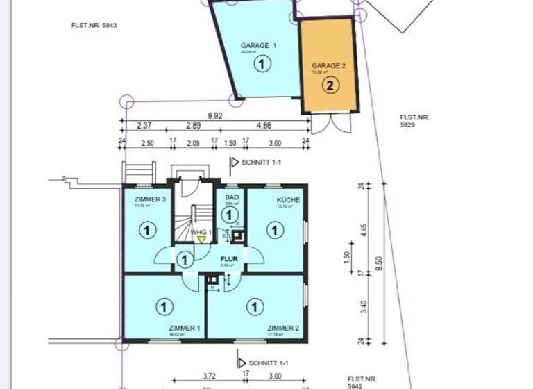 Mehrfamilienhaus zum Kauf 520.000 € 9 Zimmer 172 m² 288 m² Grundstück Rastatt 76437