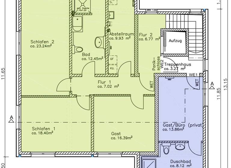 Wohnung zum Kauf provisionsfrei 789.000 € 5 Zimmer 169 m² 1. Geschoss Breslauerstrasse 37 Großburgwedel Burgwedel 30938