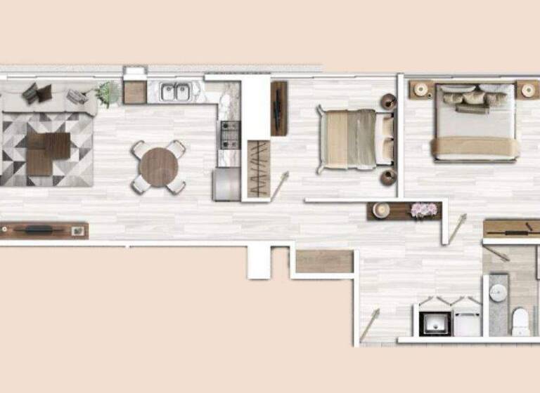 Studio zum Kauf 251.473 € 3 Zimmer 98 m² Santo Domingo