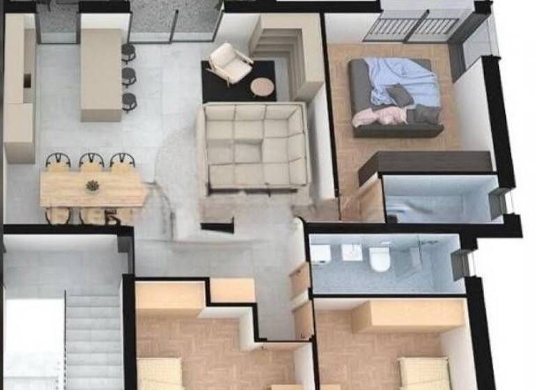 Wohnung zum Kauf 299.000 € 4 Zimmer 115 m² 1. Geschoss Skrocini Plovanija - Vidikovac