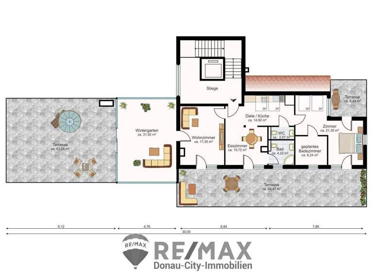 Wohnung zum Kauf 799.000 € 4 Zimmer 106,7 m² 3. Geschoss Wien 1210