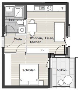 Wohnung zur Miete 605 € 2 Zimmer 38,8 m²<br/>Wohnfläche 3.<br/>Geschoss 01.02.2025<br/>Verfügbarkeit Von-Hünefeld-Straße 24 Stadtmitte Neu-Ulm 89231