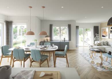 Einfamilienhaus zum Kauf provisionsfrei 325.850 € 4 Zimmer 104 m² 735 m² Grundstück Kerspenhausen Niederaula 36272