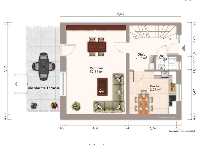Doppelhaushälfte zum Kauf 219.000 € 4 Zimmer 105 m² 312 m² Grundstück Schermen 39291