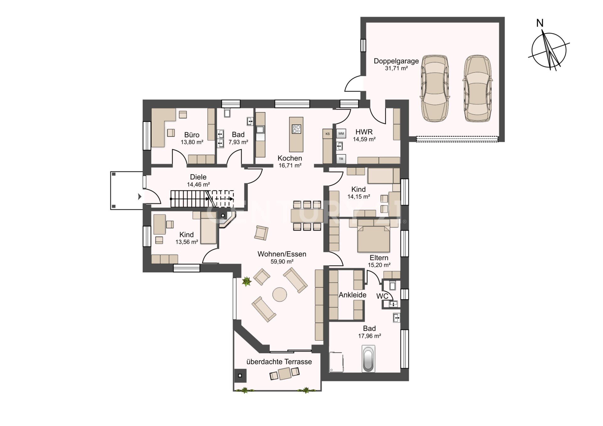 Einfamilienhaus zum Kauf 695.000 € 6 Zimmer 190 m²<br/>Wohnfläche 839 m²<br/>Grundstück ab sofort<br/>Verfügbarkeit Uetze Uetze 31311