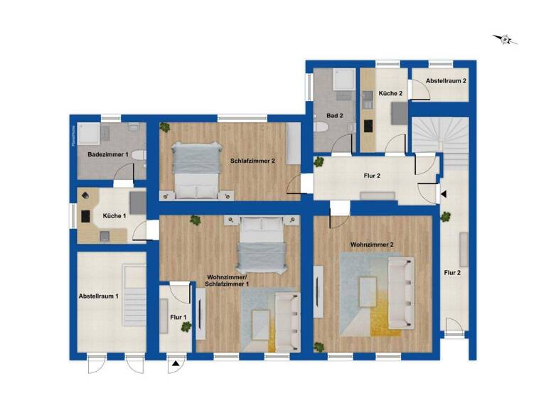 Mehrfamilienhaus zum Kauf 897.000 € 24 Zimmer 644 m² 2.283 m² Grundstück Prümzurlay 54668