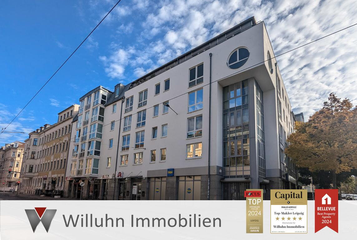 Wohnung zum Kauf 135.000 € 1 Zimmer 49,4 m²<br/>Wohnfläche 1.<br/>Geschoss Reudnitz-Thonberg Leipzig 04317