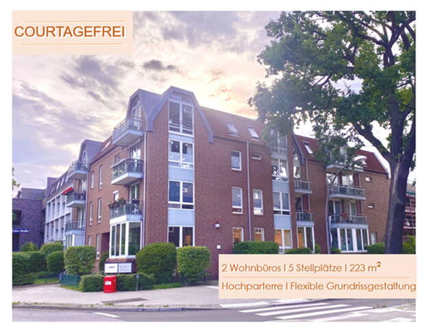 Wohnung zum Kauf provisionsfrei 1.482.950 € 5 Zimmer 223 m² EG Alsterdorfer Str. 247 Alsterdorf Alsterdorf 22297