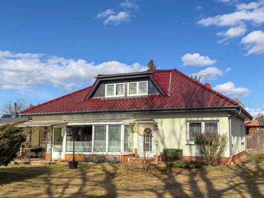 Einfamilienhaus zum Kauf 500.000 € 3 Zimmer 115 m² 718 m² Grundstück frei ab sofort Friedrich-Ebert-Straße 20 Vogelsdorf Fredersdorf-Vogelsdorf 15370