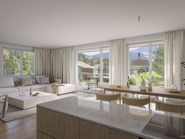 Wohnung zum Kauf provisionsfrei 476.672 € 2 Zimmer 62,6 m² 2. Geschoss Fieberbrunn 6391