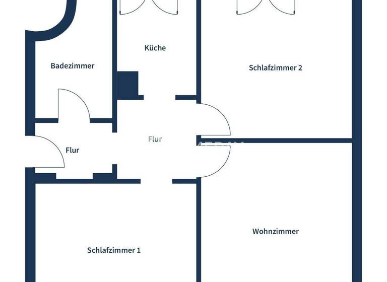 Wohnung zum Kauf 299.000 € 3 Zimmer 80 m² 2. Geschoss Holweide Köln 51067