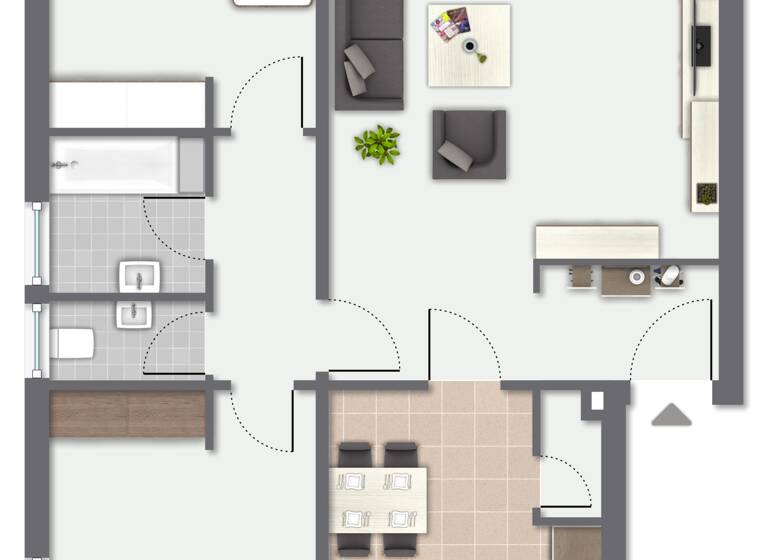Wohnung zum Kauf 275.000 € 3 Zimmer 81,5 m²<br/>Wohnfläche 1.<br/>Geschoss Hardhöhe Fürth 90766