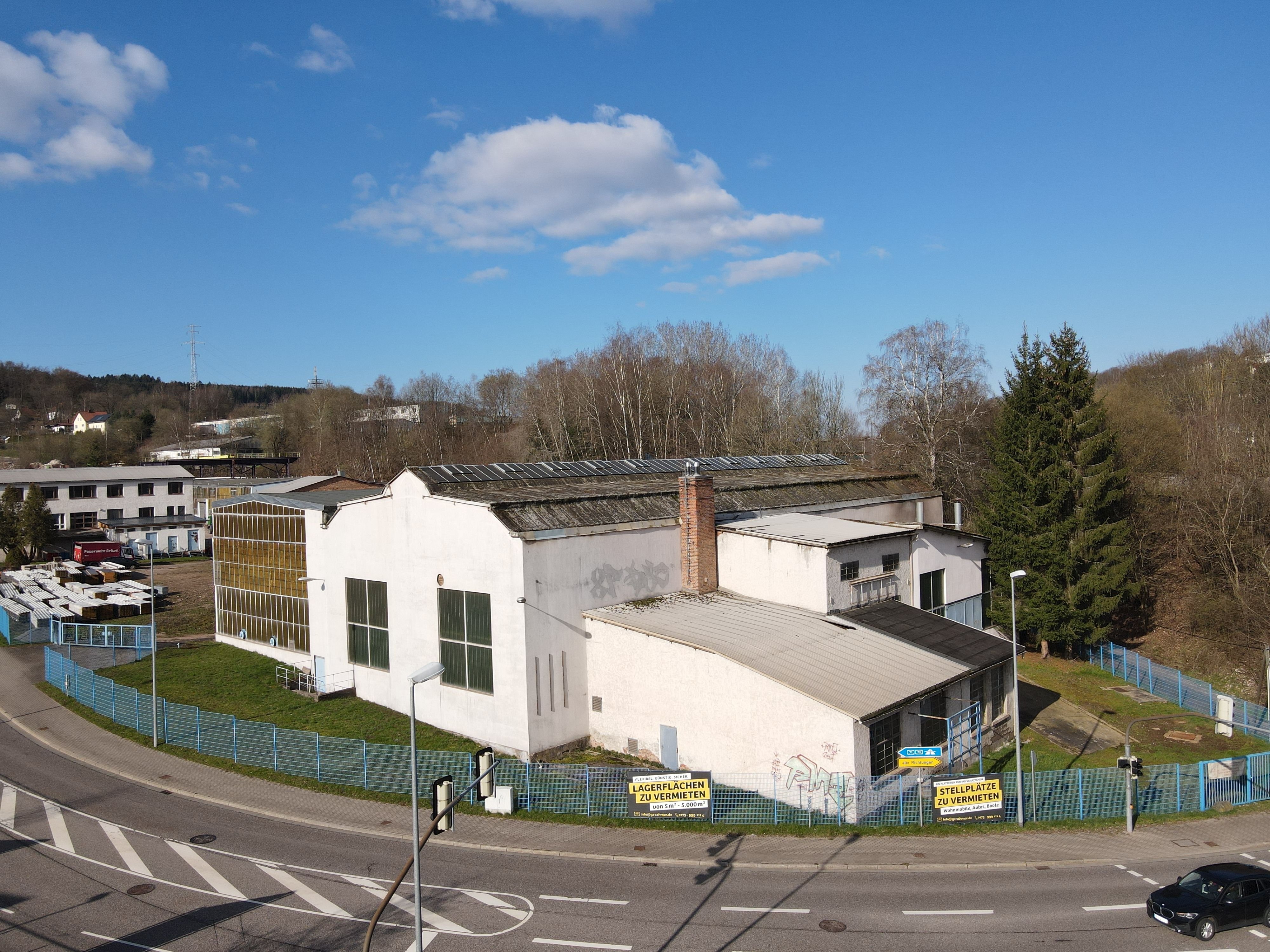 Lagerhalle zum Kauf 199.000 € 1.839,6 m²<br/>Lagerfläche Wahlbezirk 42 Suhl 98529