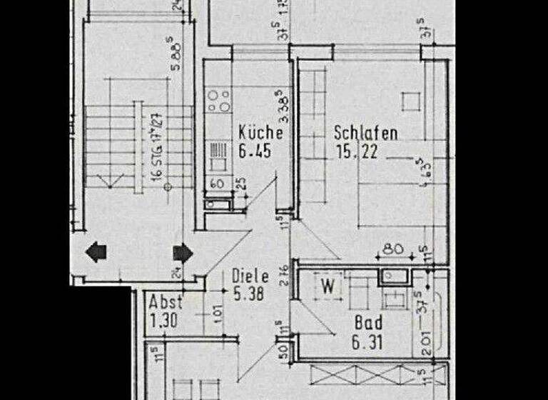 Wohnung zum Kauf provisionsfrei 218.365 € 2 Zimmer 62,4 m² 1. Geschoss Königsberger Straße 16 Winsen Winsen (Luhe) 21423