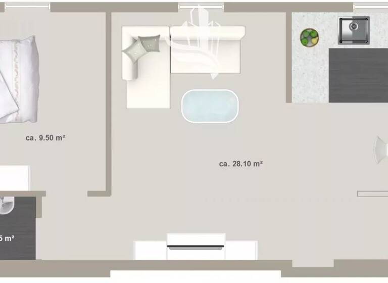 Studio zum Kauf 200.000 € 2 Zimmer 48 m² Località Compatsch 26 Kastelruth 39040