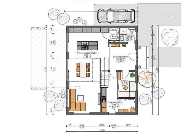 Einfamilienhaus zum Kauf - Erstbezug provisionsfrei 865.000 € 5 Zimmer 150 m² 500 m² Grundstück frei ab 01.12.2026 Friedelsheim 67159
