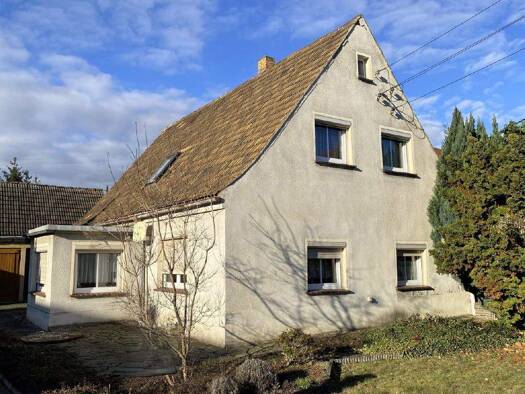 Einfamilienhaus zum Kauf 139.000 € 5 Zimmer 109,2 m² 1.754 m² Grundstück Leckwitz Nünchritz 01612