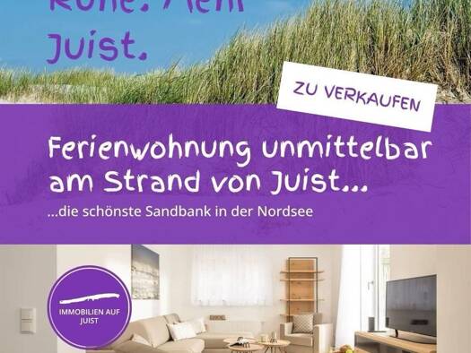 Wohnung zum Kauf als Kapitalanlage geeignet 998.000 € 3 Zimmer 77,3 m² Juist 26571