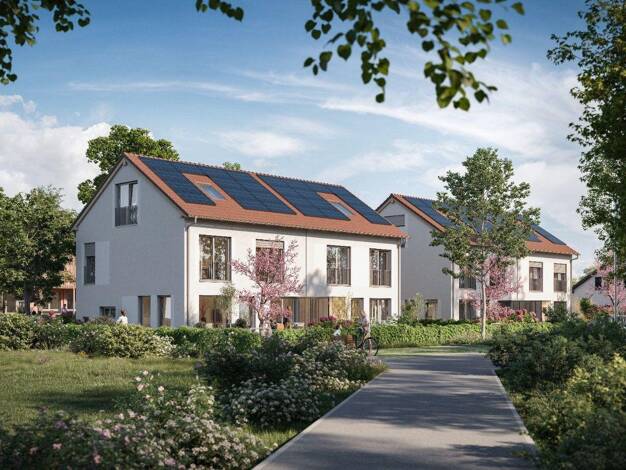 Doppelhaushälfte zum Kauf provisionsfrei 1.114.900 € 5 Zimmer 146,8 m² 172 m² Grundstück Birkhahnstraße Lustheim Oberschleißheim 85764